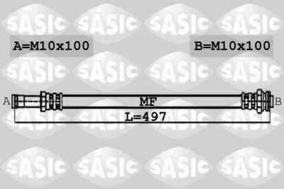 6606014 SASIC Тормозной шланг