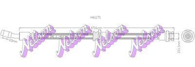 H6171 KAWE Тормозной шланг