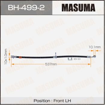 BH4992 MASUMA Тормозной шланг