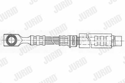 172503J JURID Тормозной шланг