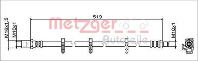 4112047 METZGER Тормозной шланг