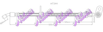 H7344 KAWE Тормозной шланг