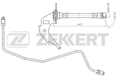 BS9459 ZEKKERT Тормозной шланг