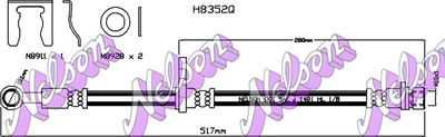 H8352Q KAWE Тормозной шланг