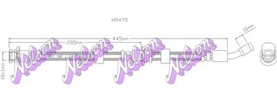 H5475 KAWE Тормозной шланг