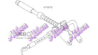 H7987Q KAWE Тормозной шланг