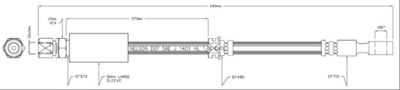 VBJ256 MOTAQUIP Тормозной шланг