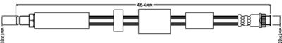 JBH1208 JURATEK Тормозной шланг