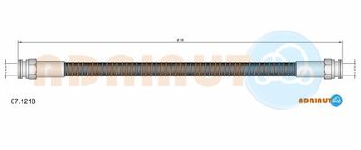071218 ADRIAUTO Тормозной шланг