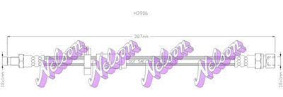 H3906 KAWE Тормозной шланг