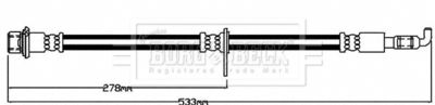 BBH8546 BORG & BECK Тормозной шланг