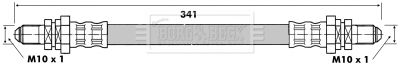 BBH6153 BORG & BECK Тормозной шланг