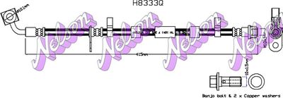 H8333Q KAWE Тормозной шланг