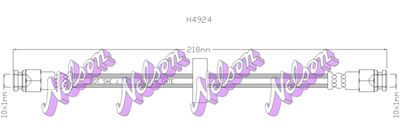 H4924 KAWE Тормозной шланг