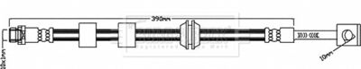 BBH8344 BORG & BECK Тормозной шланг