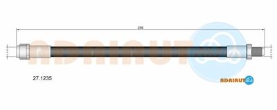 271235 ADRIAUTO Тормозной шланг
