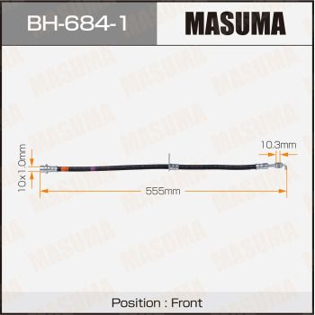BH6841 MASUMA Тормозной шланг