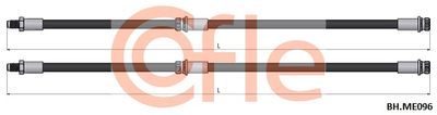 92BHME096 COFLE Тормозной шланг