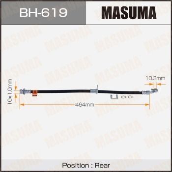 BH619 MASUMA Тормозной шланг