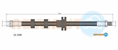 231296 ADRIAUTO Тормозной шланг