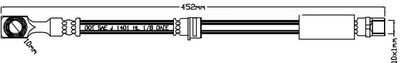 JBH1130 JURATEK Тормозной шланг