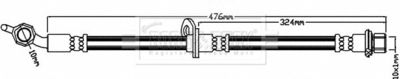 BBH7970 BORG & BECK Тормозной шланг