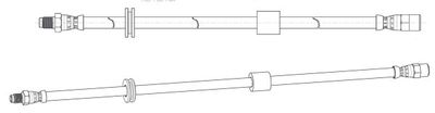 514885 CEF Тормозной шланг