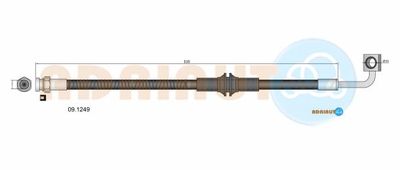 091249 ADRIAUTO Тормозной шланг
