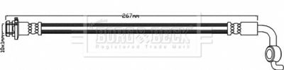 BBH8349 BORG & BECK Тормозной шланг