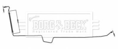 BBH8797 BORG & BECK Тормозной шланг