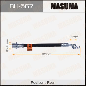 BH567 MASUMA Тормозной шланг