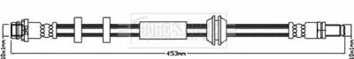 BBH8374 BORG & BECK Тормозной шланг