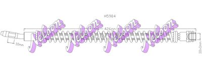 H5984 KAWE Тормозной шланг