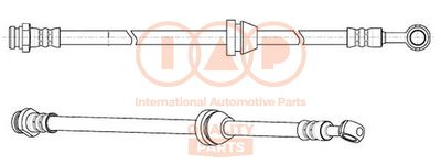 70820080 IAP QUALITY PARTS Тормозной шланг