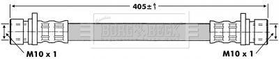 BBH6787 BORG & BECK Тормозной шланг