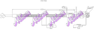 H5780 KAWE Тормозной шланг