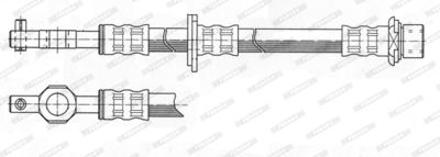 FHY3085 FERODO Тормозной шланг