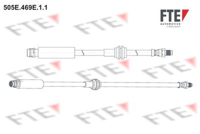 505E469E11 FTE Тормозной шланг