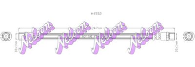 H4552 KAWE Тормозной шланг