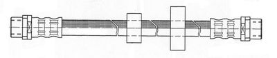 511629 CEF Тормозной шланг