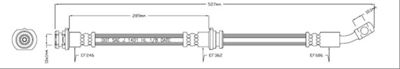 VBJ115 MOTAQUIP Тормозной шланг