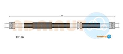 031250 ADRIAUTO Тормозной шланг