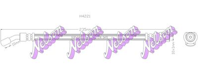 H4221 KAWE Тормозной шланг