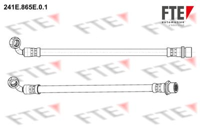 9240404 FTE Тормозной шланг