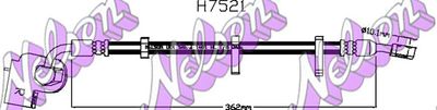 H7521 KAWE Тормозной шланг
