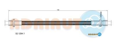 5212941 ADRIAUTO Тормозной шланг