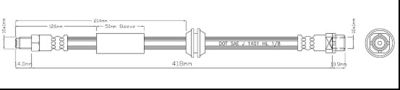 VBH1142 MOTAQUIP Тормозной шланг