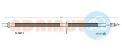 5212291 ADRIAUTO Тормозной шланг