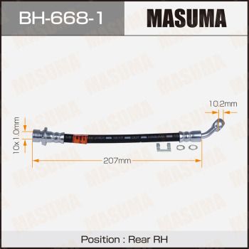 BH6681 MASUMA Тормозной шланг