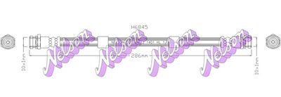 H6845 KAWE Тормозной шланг